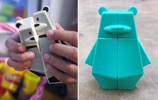 Illustration for article titled You Can 3D-Print This Kid-Friendly Rubik's Bear Puzzle For Free